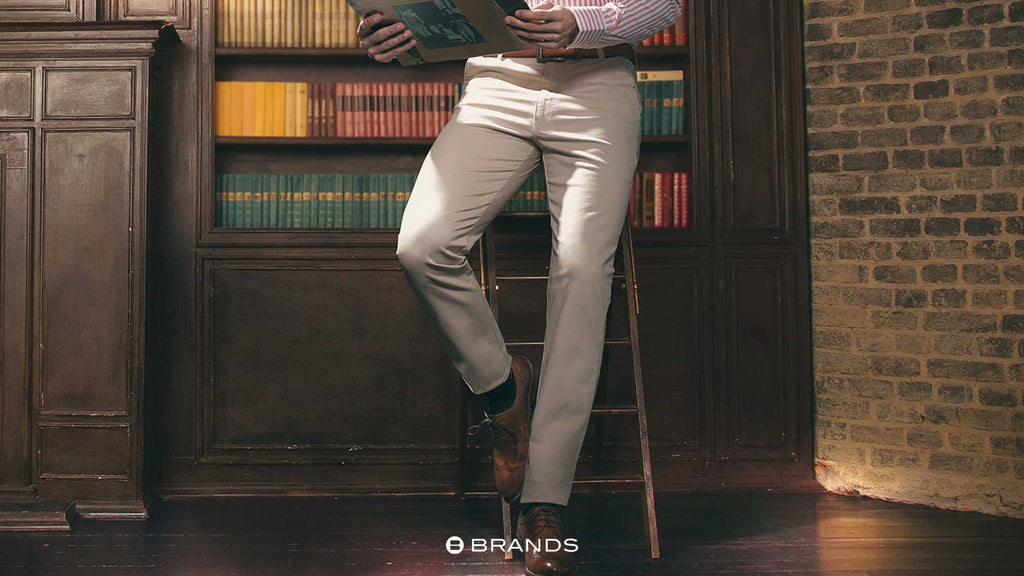 Trousers are a staple in any man’s wardrobe.  The trousers are made from the best breathable fabric ideal for an all day wear.