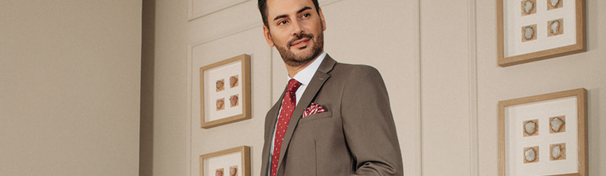 FRANCISCO TOLLI SLIM DARK GREY SUIT