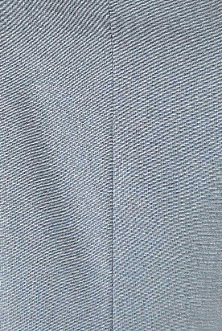 alt="Mosaique grey slim self designed suit fabric pattern detail close up"