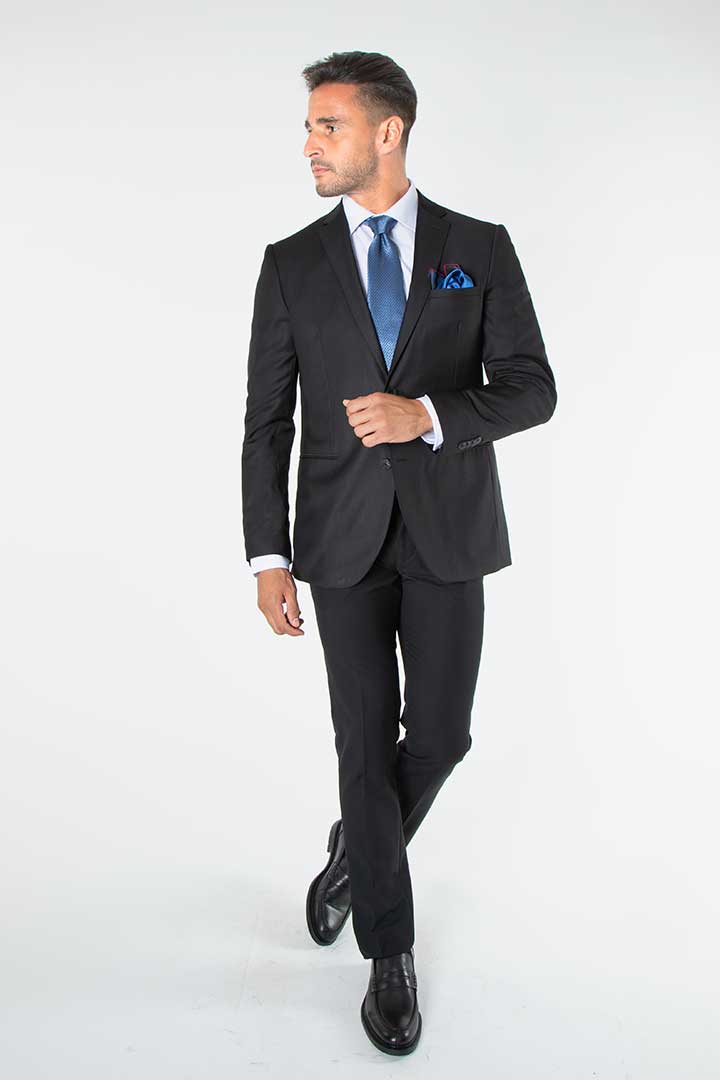 ALBERTO PAOLUCCI SLIM BLACK SUIT – BRANDS