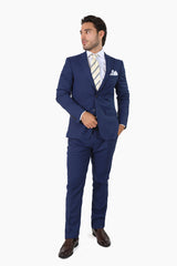 FRANCISCO TOLLI REGULAR SELF DESIGN SUIT FORMAL 2 BUTTON 2 VENT