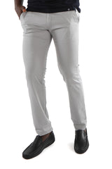FRANCISCO TOLLI SLIM SELF DESIGN TROUSER