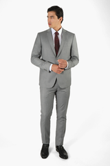 MOSAIQUE SLIM OXFORD SUIT FORMAL 2 BUTTON 2 VENT