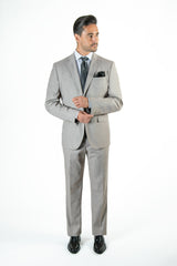 FRANCISCO TOLLI REGULAR TEXTURE SUIT FORMAL 2 BUTTON 2 VENT