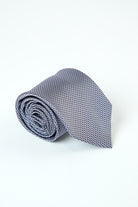 alt="BRANDS classic neck tie formal folded view"