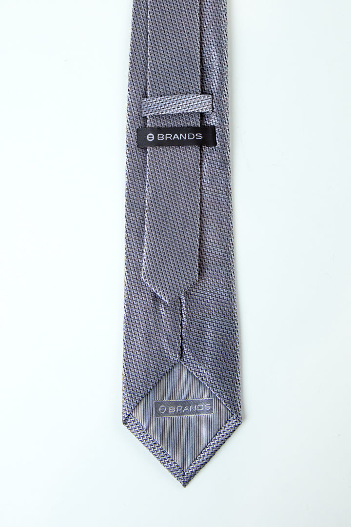 alt="BRANDS classic neck tie formal back view"