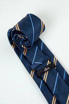 alt="DKS classic neck tie formal close up view"