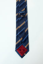 alt="DKS classic neck tie formal back view"