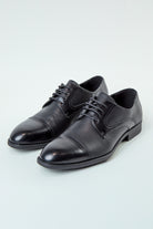 alt="FRANCISCO TOLLI regular lace up shoe formal black front view"