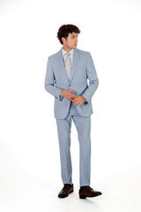 MOSAIQUE SLIM TEXTURE SUIT FORMAL 2 BUTTON 2 VENT