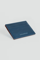 alt="JACK MORGAN card holder double side accessories navy side view"