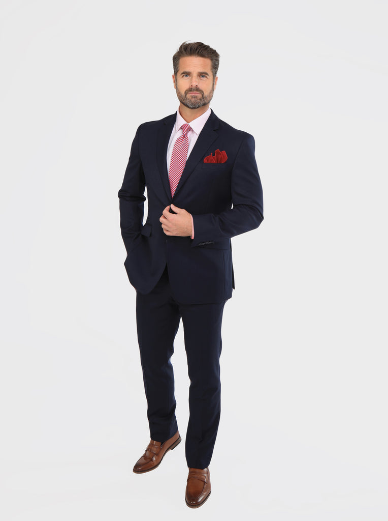 DKS tailored navy suit is one of the fastest selling designer items which is made from the best material that ensures durability and comfort. The DKS tailored navy suit is available at the best prices online. Check out the new DKS tailored navy suit collection. 